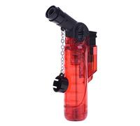 PROF Power Jet Angled High Capacity Lighter Gas Refillable Electronic Cigarette Cigar Kitchen Camper (Red)