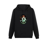 Prof·Slow Mylene Farmer Dance Remixes Hoody Unisex Ptinted Hoodies Long Sleeve Men's Hooded with Pocket Black XXXL