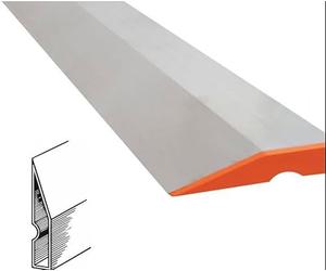 PROFAL Heavy Duty Feather Edge Plastering Tool, Professional Straight Edge Ruler with Tapered Tip, 120cm and 180cm Lengths (Silver, 1200mm)