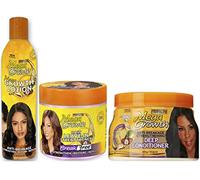 Profectiv Mega Growth Anti-Breakage Growth Lotion, Daily Leave-In Strengthener & Deep Conditioner (Set of 3)