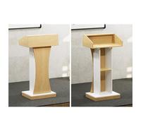 Professal Lecture Stand - Versatile Host Desk for Classroom, Conference Room, Recept & Training | Sturdy Presentat with Sto & Adjustable Height