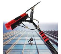 Professal Solar Panel Cleaning Kit: Water-fed Pole & Brush for Outdoor, Cars & Solar Panels - Extendable Reach for Efficient Cleaning.