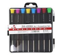 Profession 8 Piece Screwdriver Kits Rotating Caps Design for Tight Space Appliance and Phone Disassembly 8pcs Manual Screwdriver Kit with Tip