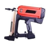Profession Air Nail Gun Hydraulic Electric Gas Steel Straight Row(with 1000pcs Nails)