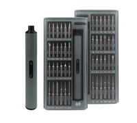 Profession Compact 50 in 1 Electric Screwdriver Type C Charging 1000+ Screws Capacity Quiet Motor for Mobile Repair Precise Electric Screwdriver Kit