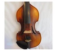 Profession Drawing 5 Strings Violin 4/4 Exquisite Pattern Engraving Solid Wood Violin Violin