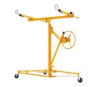 Profession Mobile 11ft Drywall Hoist Plasterboard Lifter Caster Panel Sheet Lift