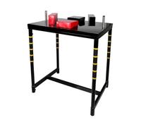 Professiona Arm Wrestling Table, Forearm Training Support Plate Battle Competition , High Difficulty Standard Duo Equipment Fitness Gaming(Black)