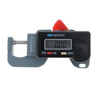Professional 0-12.7mm Thickness Gauge Digital Caliper Micrometer Tester Measuirng Tool for Pearl/Leather/Paper Metal Gauge Tool
