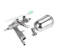 Professional 0.5mm Nozzle Spray Gun, 125ml Mini Pneumatic Spray Gun Gravity Spray Gun Air Spray Gun for Car Painting Repair