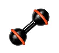 Professional 1 / 4Inch Double Ball Head Bracket for DSLR Camera Tripods Mic Mount Stable and Adjustable Camera Ball Head Adapters