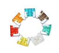 Professional 100 Pcs Colorful Autos DIY Medium Low Profile Car Fuse Box Kit for motorcycles,home, industrial applications