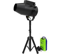 Professional 1000W Foam Party Machine with Adjustable Tripod & Water Pump - Stage Bubble Blower for Outdoor Pools, Birthdays, and Events(Color:intype)