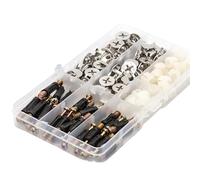 Professional 108pcs Cams Fitting Set Stable Metal Hardware Cams Connector Fittings Set for Joining Panel & Frames Nut and Bolt