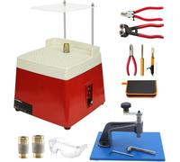 Professional 11-Piece Mosaic Tile & Stained Glass Tool Set - Includes Glass Grinder Circle Cutter Lead Came Kit & Bonus 5/8'' & 1'' Grinder Bits for Beginners
