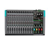 Professional 12 Channel 99 Audio Mixer DJ Controller Reverb Recording Mixing With Bluetooth For Stage Performance