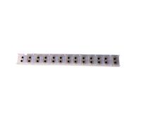 Professional 12 Electronic Keyboard Repair Maintenance Pad Conductive Rubber Component with Fast Drying Formulas Electronic Keyboard Conductive Pad