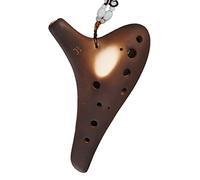 Professional 12-hole Alto C-tone Ocarina With Protective Bag Bisque-fired Craft Ocarina Musical Instrument ocarina instrument