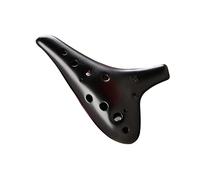Professional 12-hole Alto C Tone Smoked Ceramic Ocarina Musical Instrument For Beginners With Protective Bag ocarina instrument