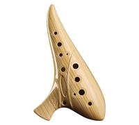 Professional 12 Hole Ceramic Ocarina Wide Octave Ranges Easy to Learn Wind Instrument for School Bands and Performers Ceramic Ocarina for Beginners
