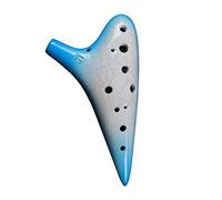 Professional 12-hole Gradient Blue Ocarina Instrument Sound Accurate Beginner Ceramic Ocarina ocarina instrument