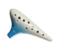 Professional 12-hole High-pitched F-tune Ocarina Musical Instrument Gradient Color Ice Crack Pattern Ceramic Ocarina ocarina instrument (3)
