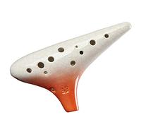 Professional 12-hole High-pitched F-tune Ocarina Musical Instrument Gradient Color Ice Crack Pattern Ceramic Ocarina ocarina instrument (1)