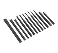 Professional 12 Piece Punch And Chisel Set - Durable, Corrosion Resistant Tools For Precision Work