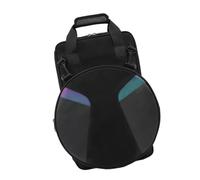 Professional 12inch Practice Pad Backpack with Breathable Padding and Storage Space Polyester Texture for Drum Use Breathable Drum Case