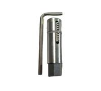 Professional 12mm 14mm Bung Tap Removers for Stubborn Faucet Valves with Ergonomic Grip Design Plumbers Pocket Sized Thread Extractors