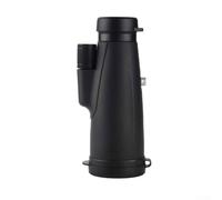 Professional 12x50 Monocular Telescope with High Definition Optics FMC Multi-Coated Lens for Bird Watching Photography Outdoor Hunting Sightseeing with Phone Mount Tripod Adapter(Black)