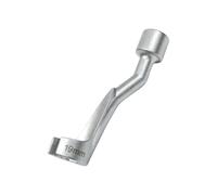 Professional 14mm / 17mm / 19mm Injectors Pipe Wrench Suitable for Mechanics DIYer Enthusiasts Steel Build Ergonomic Designs Ergonomic Handle Spanner