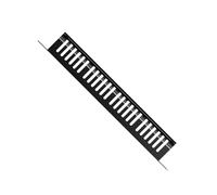 Professional 19in Rack Mount Cable Organizers 24 Slot 48 Port Steel Construction For Networking Infrastructure Server Rack Cable Management Solution