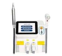 Professional 2-in-1 Laser Beauty System, 808nm 755nm 1064nm Diode Laser for Hair Removal & Rejuvenation, Advanced Pigment Cleaning Device with 532nm 1064nm 1320nm Heads for Salon Use