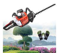 Professional 2-Stroke Petrol Hedge Trimmer with 180° Rotating Handle - Ideal Garden Trimmer for Trimming Green Areas