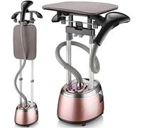 Professional 2000W Garment Steamer with 6 Steam Levels and 1.7L Water Tank - Heavy Duty Clothes Steamer with Fabric Brush, Ironing Board, and Hangers - Ideal for Hanging Clothes