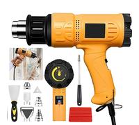 Professional 2000w Hot Air Gun Paint Stripper with Variable Temperature Control Hinsinc Yellow One Size