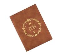 Professional 2026 Weekly Planner 2026 Academic Planner with Refillable 6 Rings Leather Binder Cover for Daily Planning Portable Task Journal