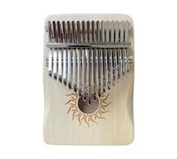 Professional 21 Or 17 Key Kalimba Portable Made Of Maple Wood For Playing And Practicing Kalimba Musical Instruments(White 17 key)