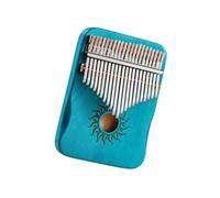 Professional 21 Or 17 Key Kalimba Portable Made Of Maple Wood For Playing And Practicing Kalimba Musical Instruments(Blue 21 key)