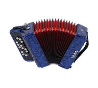 Professional 22 Keys 8 Bass Accordion, With Strap And Accordion Backpack, Easy To Learn Music Accordion Instrument, Excellent Gift For Children And Friends