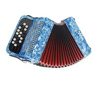 Professional 22 Keys 8 Bass Accordion, With Strap And Backpack, Easy To Learn Music Accordion Instrument, Fascinating Softer Sound