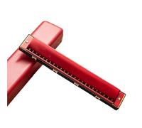 Professional 24hole harmonica playing double row C key polyphonic folk songs for beginners(4)