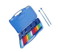 Professional 25 Note Perfectly Tuned Glockenspiel For Beginners Percussion Instrument Glockenspiel Percussion Instrument (Color : Blue)