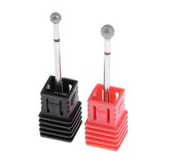 Professional 2PCS Carbide Nail Milling Bits Set for Perfect Cuticle Cleaning and Polishing - Less, Maximum Results - for Nail Salons, Artists - Trending Beauty Tool