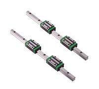 Professional 2PCS HGR20 HGR15 Square Linear Guide Rail+4PCS Slide Bearing Block HGH15CA HGW15CA HGH20CA HGW20CA