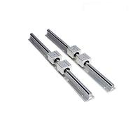 Professional 2pcs SBR10 10mm Linear Rail Guide 200 250mm Fully Slide Support + 4pcs SBR10UU Bearing Block(250mm)