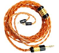 Professional 3.5mm/4.4mm Balanced Earphone Cable Line Litz Structure Cord Wire For Superior Sound Single Crystal Copper Cable