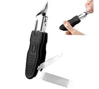 Professional 3-in-1 Pedicure Clipper Set, Three Sets of Eagle Beak Beveled Nail Clippers, Premium 3-Piece Eagle Beak Nail Clipper Set, 25 Degree, Anti-Splash Slanted, for Seniors Thick Nails (1 Pc)