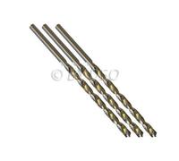 Professional 3 Piece 6mm HSS 4241 Long Straight Shank Twist Drill Bits DR052